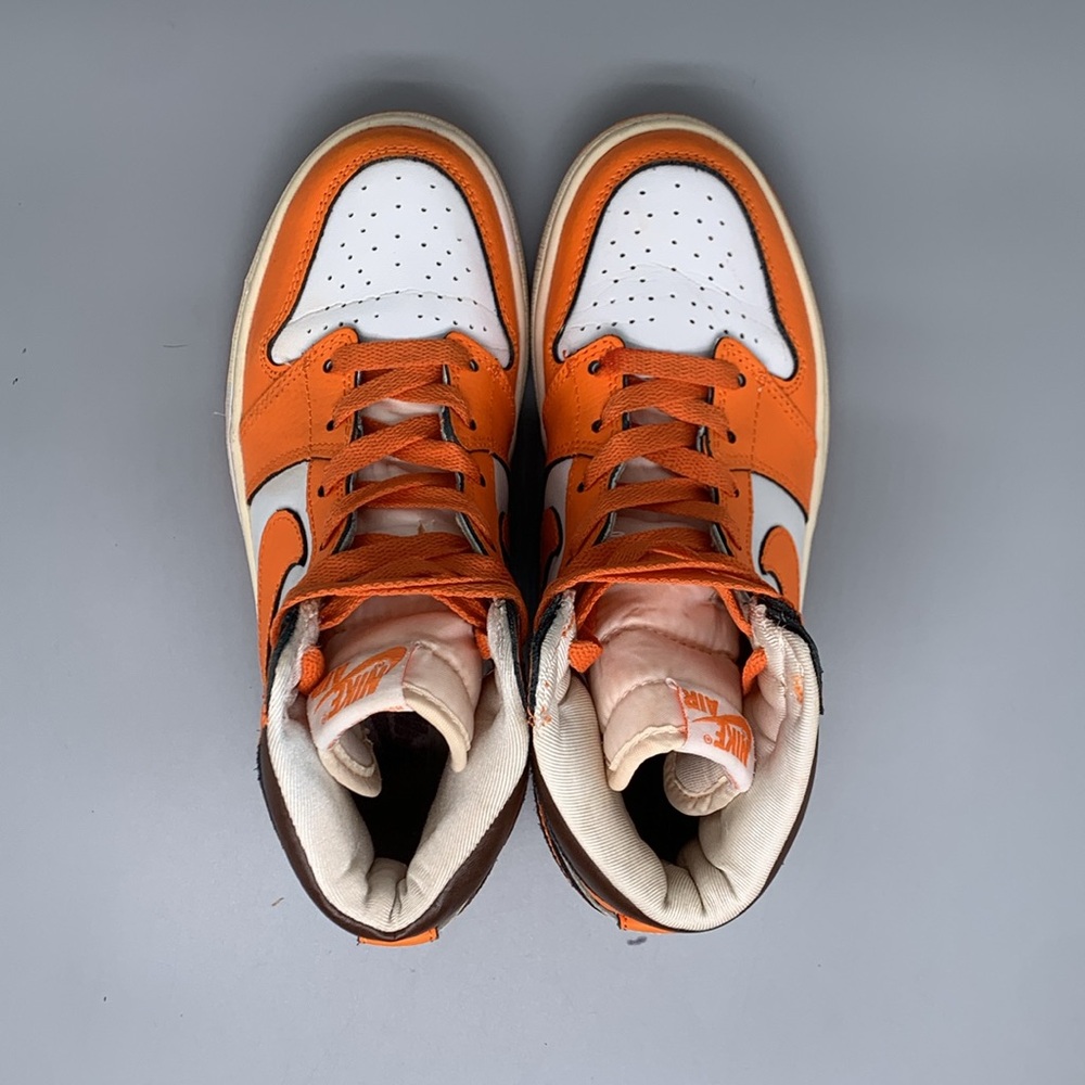 Jordan 1 Retro High OG Starfish‎ Basketball Shoes Women’s Sz 5.5 - Picture 4 of 10